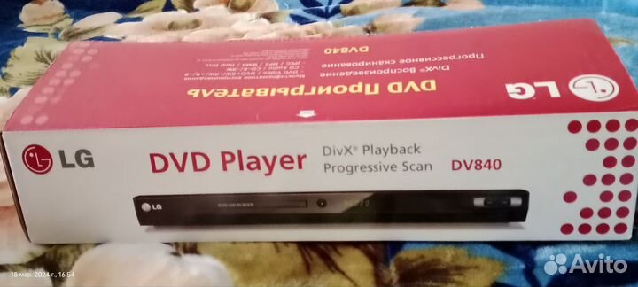 Dvd плеер lg