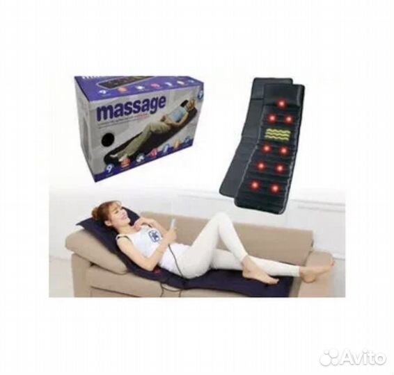 Массажный матрас с подогревом и пультом управления