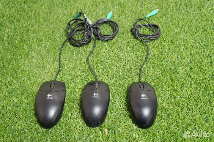 Мышь оптическая PS2 (в ассортименте) (12 штук)