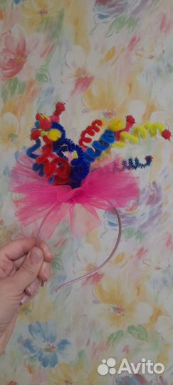 Ободок хлопушка