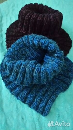 Теплые мужские манишки-воротнички