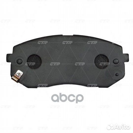 Колодки торм. пер. GK1387 CTR