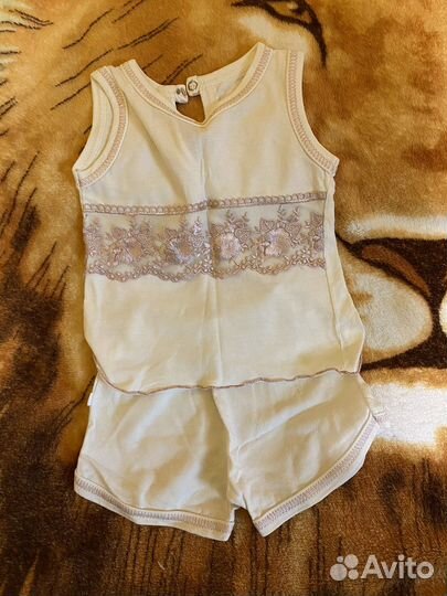 Майка с шортами для девочек