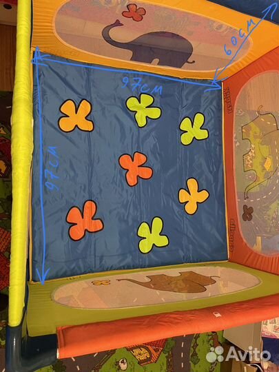 Capella Quadro Merry Elephant кровать манеж