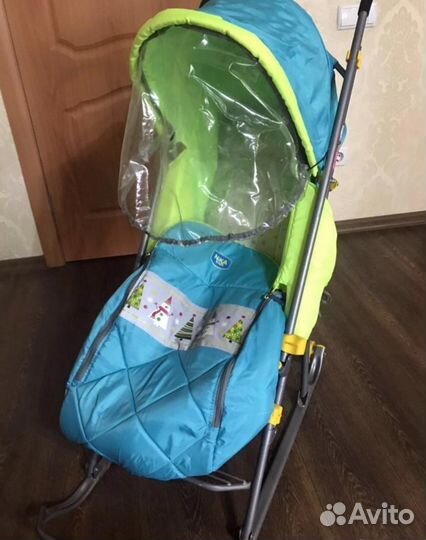 Коляска санки