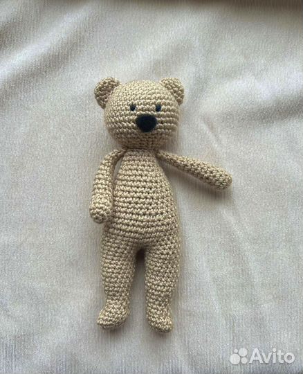 Мягкая игрушка Мишка амигуруми
