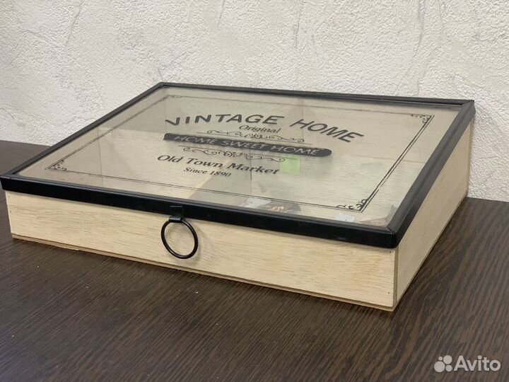 Футляр коробка для конфет, сахара vintage home
