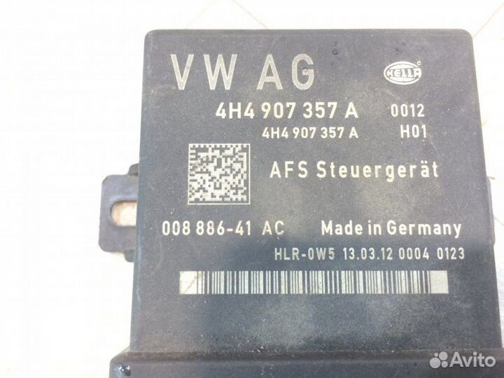 Блок управления светом Audi A8 D4 4H