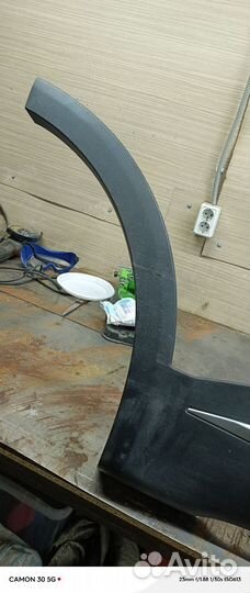 Молдинг правой зад. двери черныйChery Tiggo 7 Pro