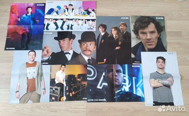 Плакаты из журналов все звезды