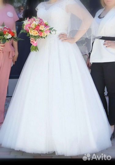 Свадебное - вечернее платье