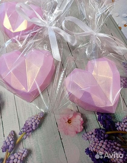 Мыло ручной работы Сердце