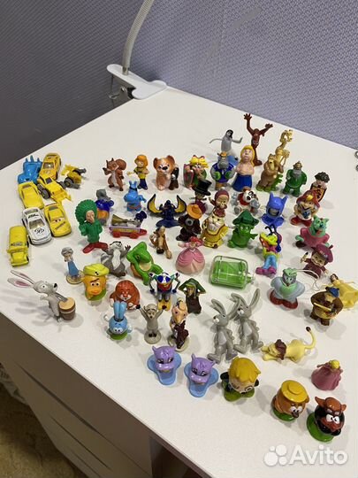 Игрушки из киндера 90х пакетом