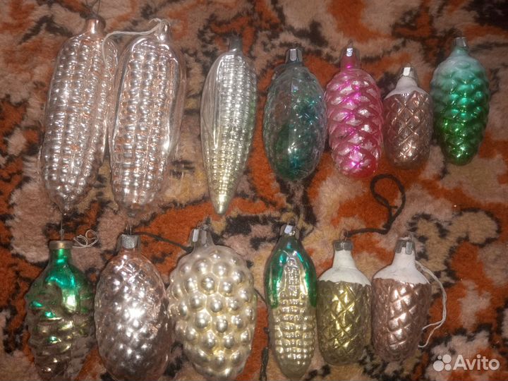Елочные игрушки СССР