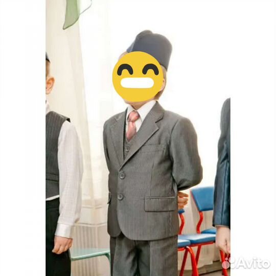 Костюм тройка для мальчика 5-6 лет