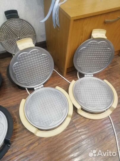 Вафельница электрическая СССР Сластена