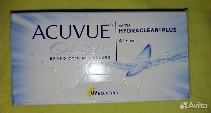 Линзы контактные acuvue oasys двухнедельные