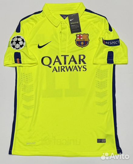 Ретро джерси футболка Барселона Неймар Джуниор