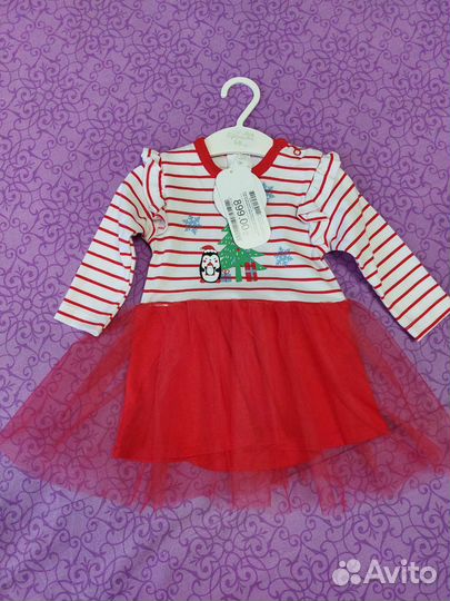 Платье для девочки новое