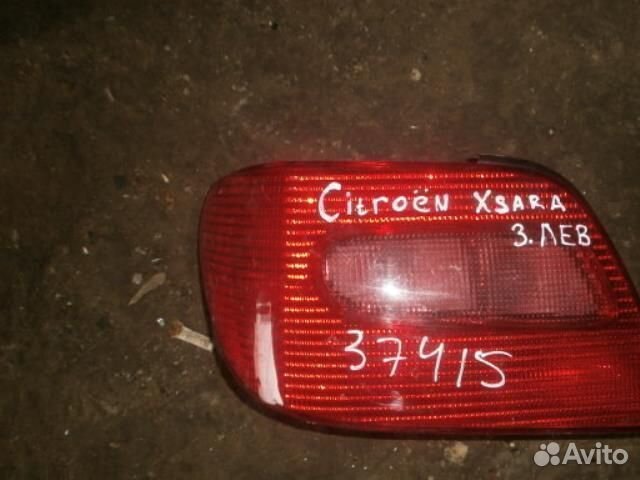 Фонарь задний левый Citroen Xsara
