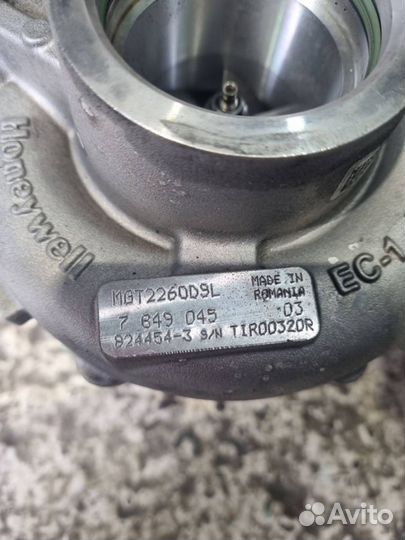 Турбина верхняя BMW X5 M F85 2016 11657849045