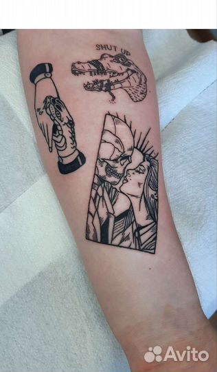 Художественная татуировка Бесплатно
