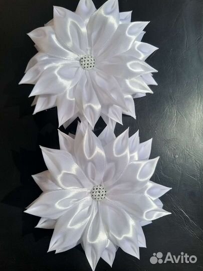 Банты для волос ручной работы