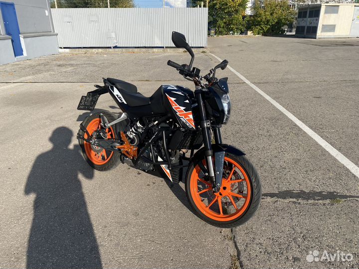 KTM 200 duke 2017гв