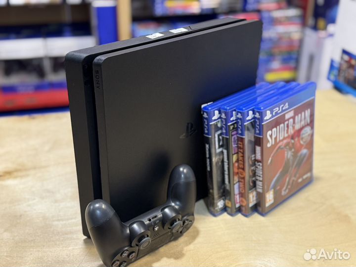 Sony ps4 Slim 500gb гарантия 1 год