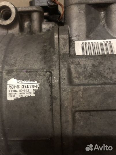 Компрессор автомобильный bmw x5 m54