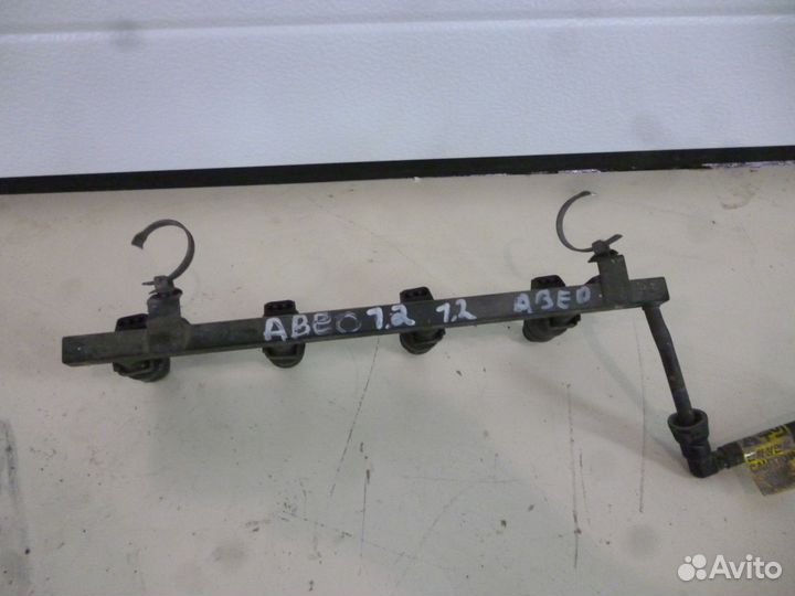 Рейка топливная форсунка авео 1.2 B12S1 дэо калос