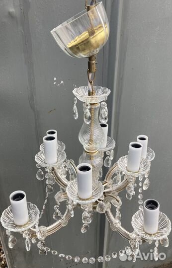 Люстра хрустальная