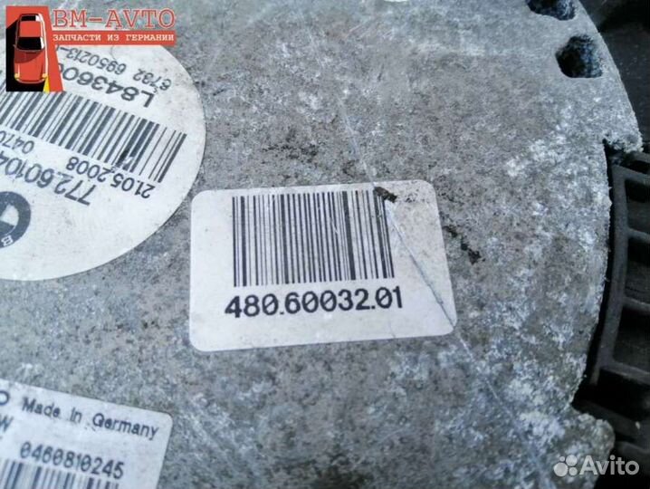 Вентилятор радиатора BMW 5 E60/E61 77260104,672601