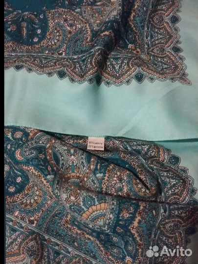 Большой шарф и платок