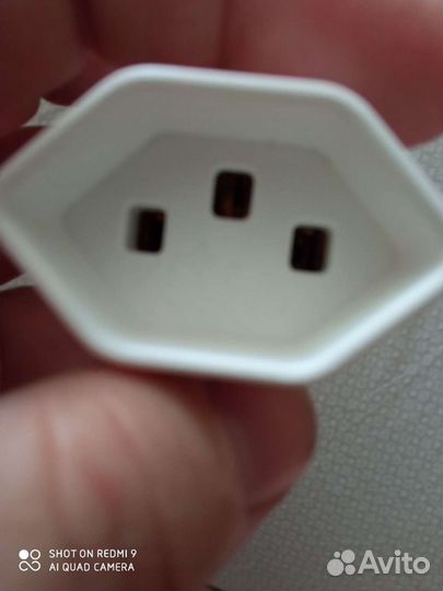 Сетевой адаптер- переходник на евро вилку
