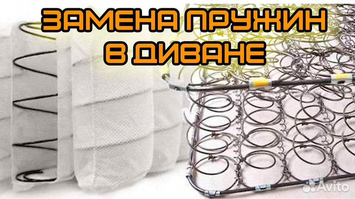 Пружинный блок для мягкой мебели под размеры