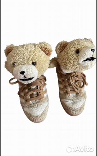 Adidas jeremy Scott camo bear