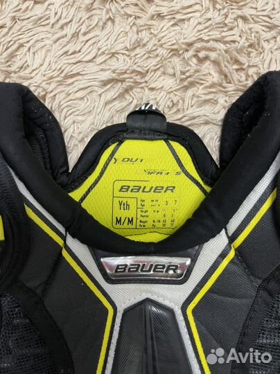 Нагрудник хоккейный bauer детский yth размер М