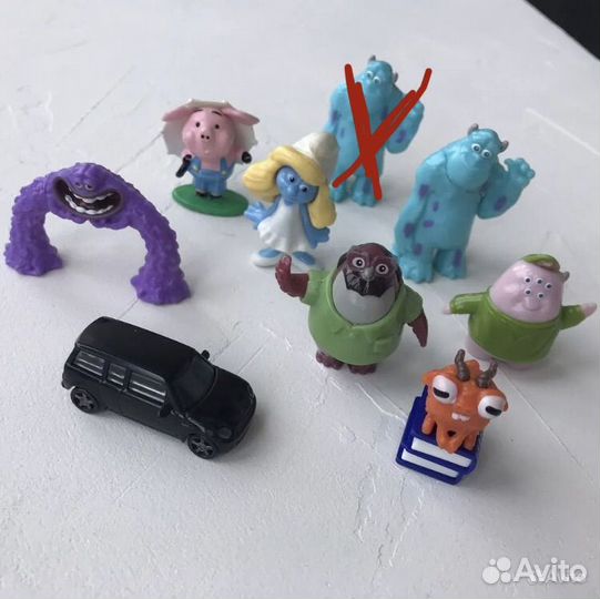 Игрушки из kinder surprise