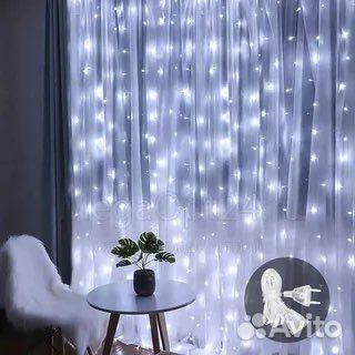 Гирлянда штора