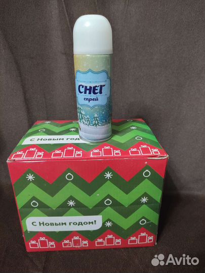 Искусственный снег спрей