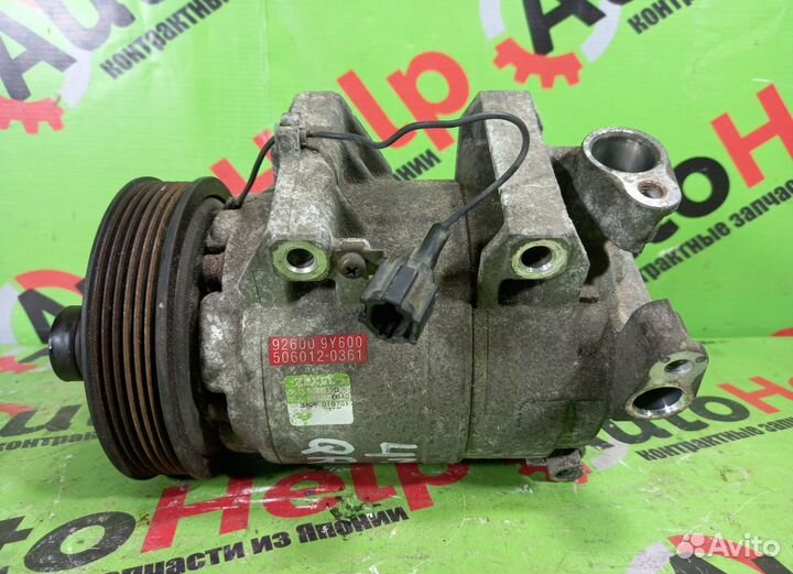 Насос кондиционера nissan teana TNJ31 QR25-DE