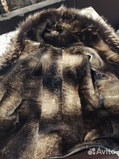 Куртка кожаная женская 46 размер