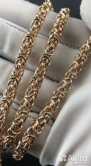 Пробированная золотая цепь Лисий хвост / Византия