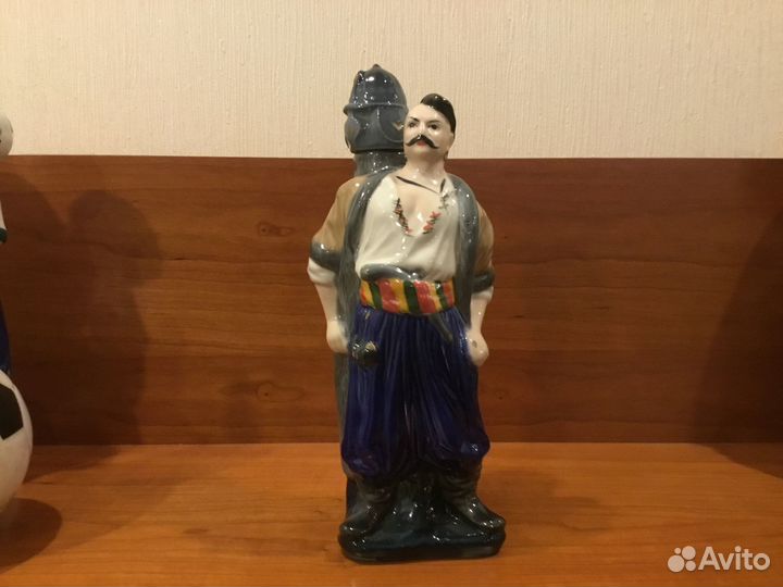 Штоф Казак фарфоровый