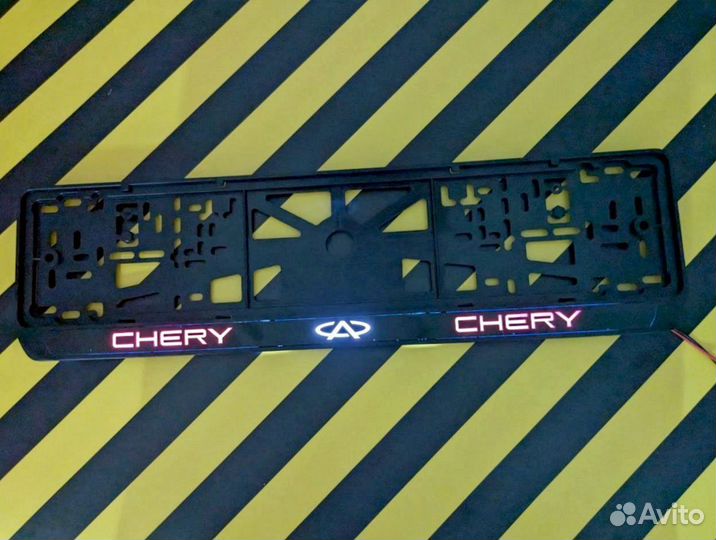 Рамка номера с подсветкой LED