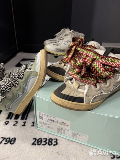 Lanvin Curb White Кроссовки