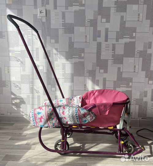 Санки на колесах