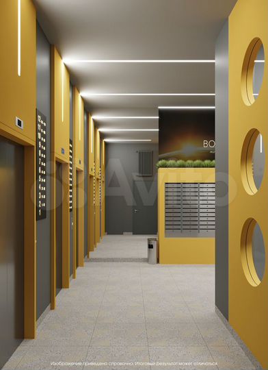 2-к. квартира, 58,4 м², 22/24 эт.