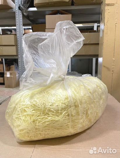 Бумажный подарочный наполнитель, розовый